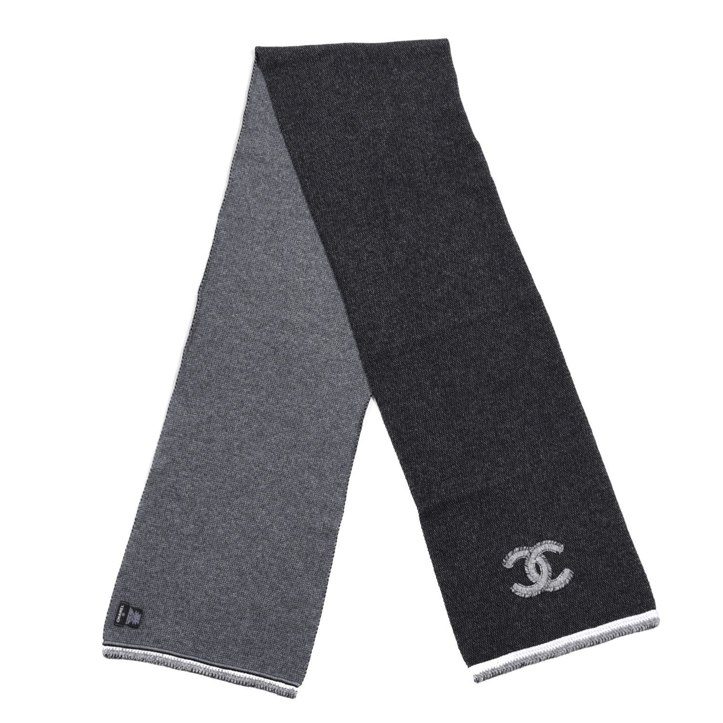 Cashmere CC Scarf Grey