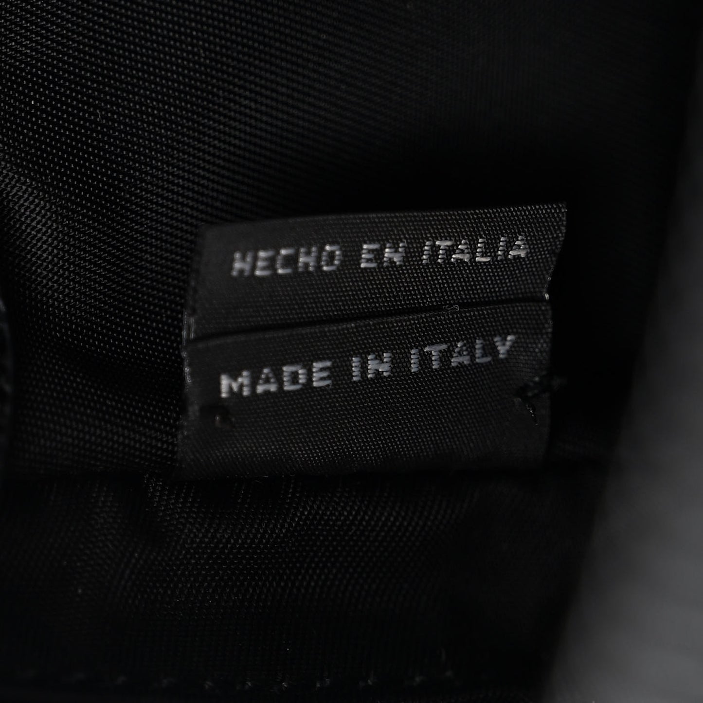 Tessuto Nylon Belt Bag Black