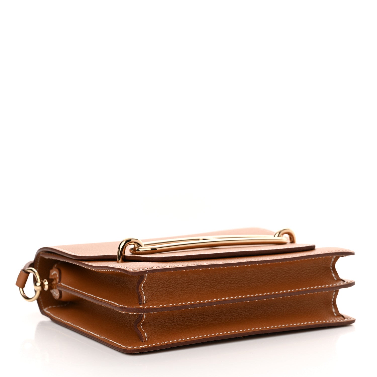 Hermes Evercolor Mini Sac Roulis Gold 4 of 11