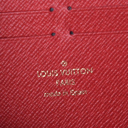 Louis Vuitton Damier Ebene Clemence Wallet Cherry 6 of 7