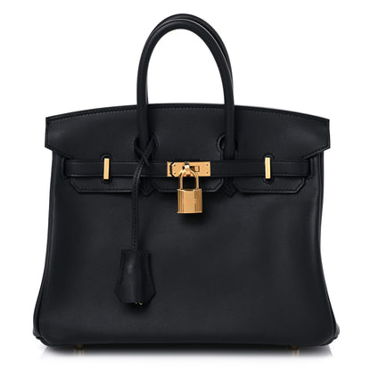 Hermes Swift Birkin 25 Bleu Indigo 1 of 10