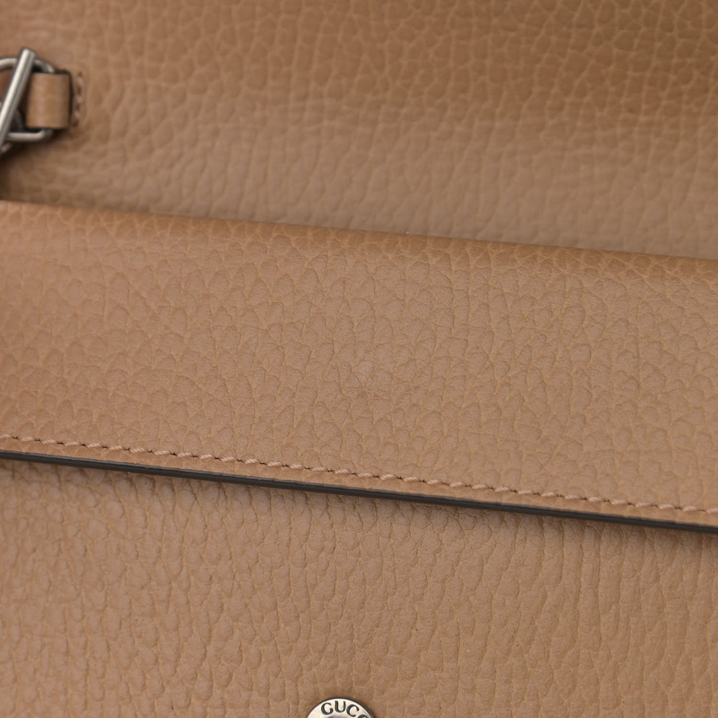 Dollar Calfskin Crystal Super Mini Dionysus Shoulder Bag Natural Tan Black Diamond