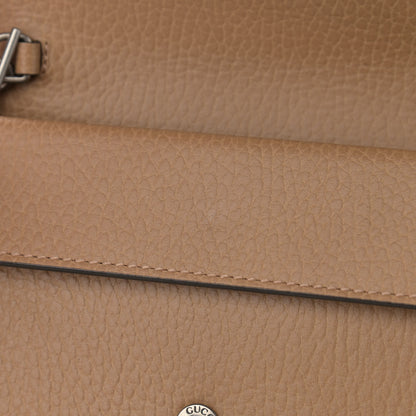 Gucci Dollar Calfskin Crystal Super Mini Dionysus Shoulder Bag Natural Tan Black Diamond 6 of 9
