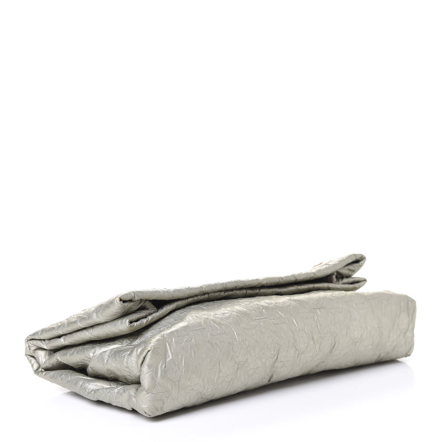 Jacquard Quilted Monogram Limelight Clutch GM Perle