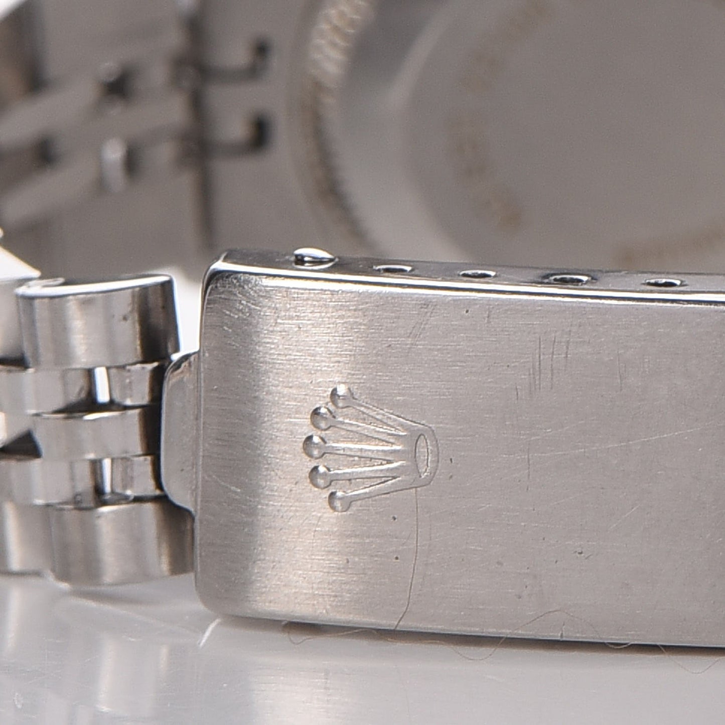 Stainless Steel 26mm Oyster Perpetual Date Watch Blue 69160