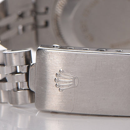 Rolex Stainless Steel 26mm Oyster Perpetual Date Watch Blue 69160 5 of 11