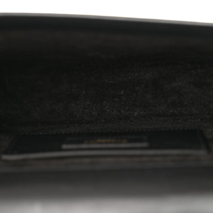 Saint Laurent Grain De Poudre Medium Classic Monogram Kate Tassel Satchel Black 5 of 10