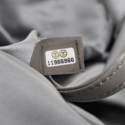 Chanel Leather Modern Chain Tote White 10 of 10