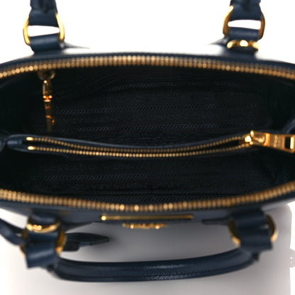 Prada Saffiano Lux Small Promenade Tote Baltico 4 of 9