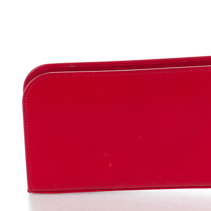 Saint Laurent Calfskin Classic Zip Around Continental Wallet Rouge Orient 5 of 8