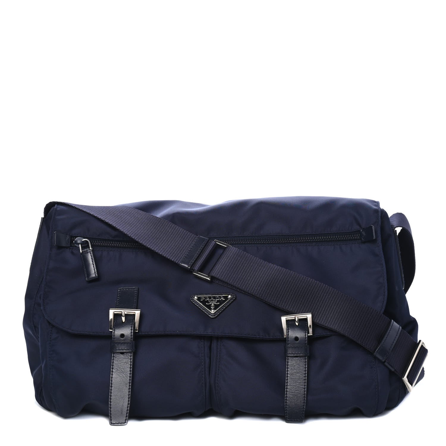 Prada Nylon Vela Sport Messenger Bag Baltico 1 of 4