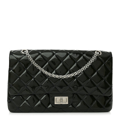 Chanel Patent Quilted 2.55 Reissue 227 Flap Navy 1 of 17