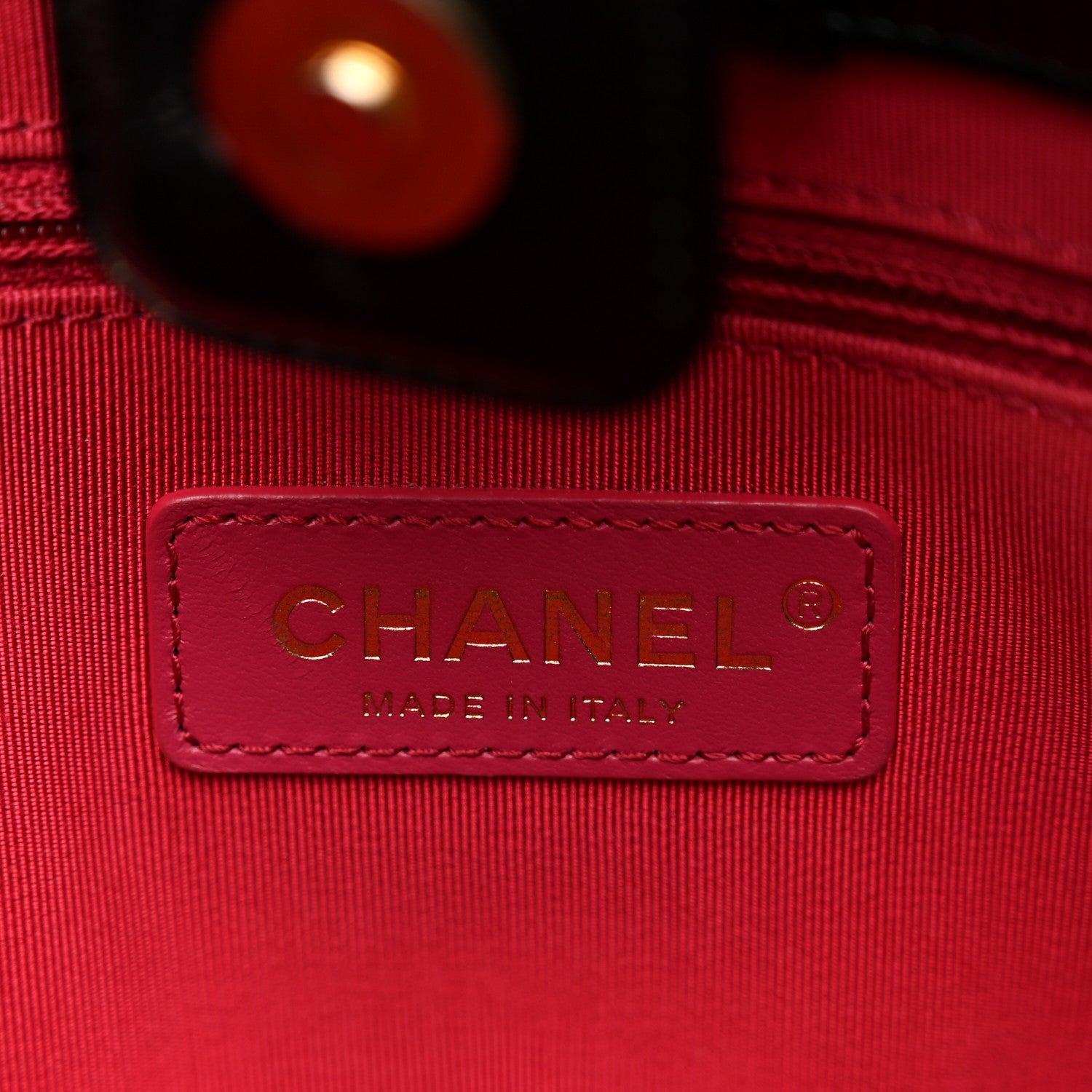 Chanel Shiny Aged Calfskin Shopping Bag Black 6 of 13