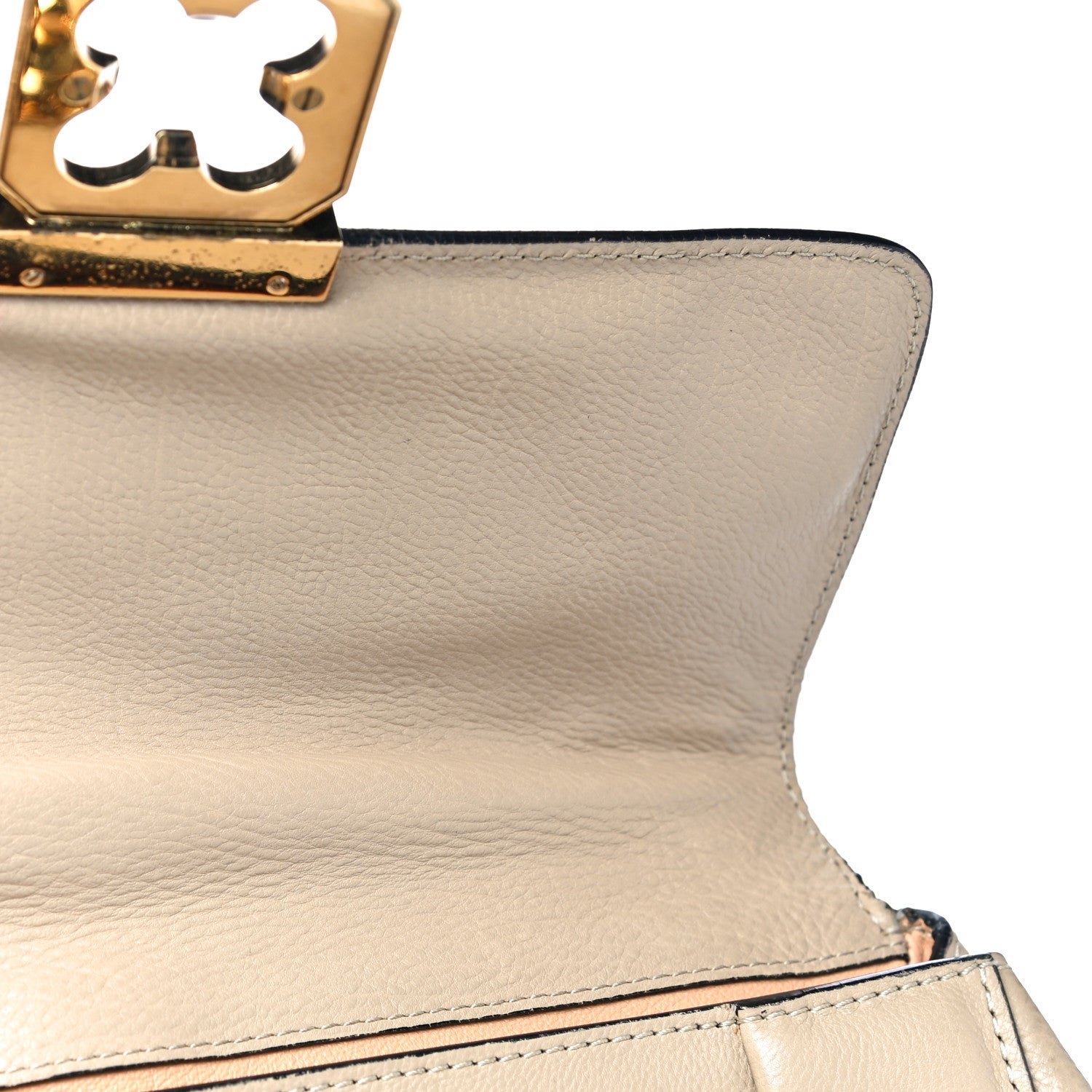 Chloe Goatskin Medium Elsie Shoulder Bag Dove 17 of 26