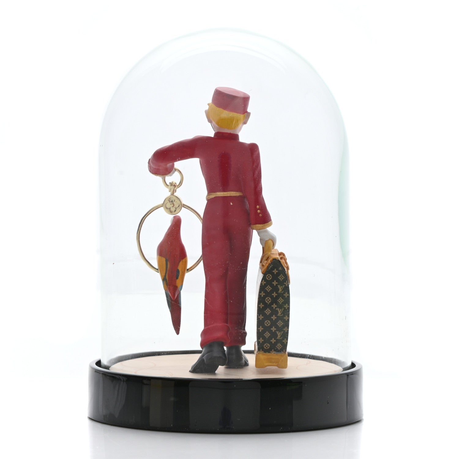 Louis Vuitton Glass Porter Bell Boy Snow Globe Boule 2 of 5