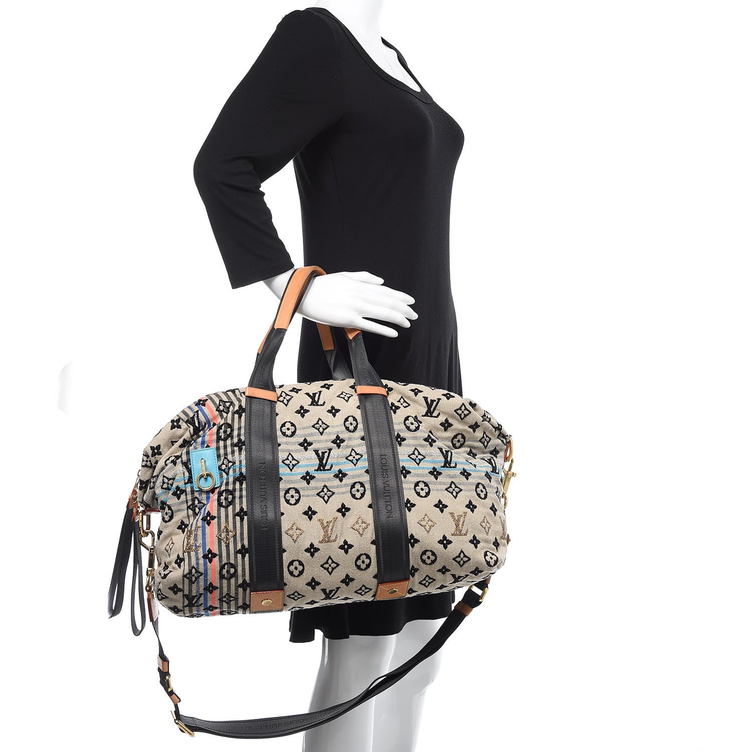 Louis Vuitton Monogram Cheche Tuareg Blue 2 of 16