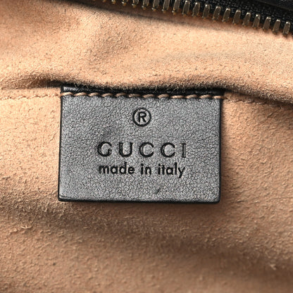 Gucci Calfskin Matelasse Small GG Marmont Chain Shoulder Bag Black 6 of 10