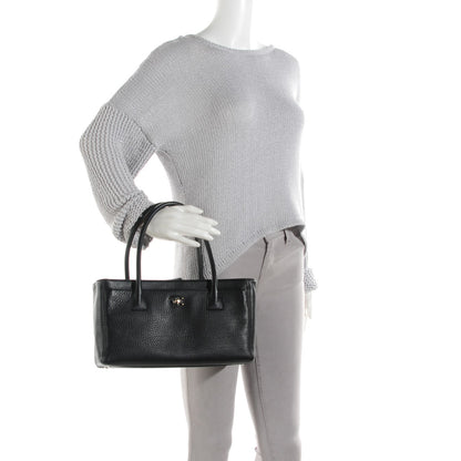 Chanel Calfskin Small Cerf Executive Shopper Tote Black 2 of 9