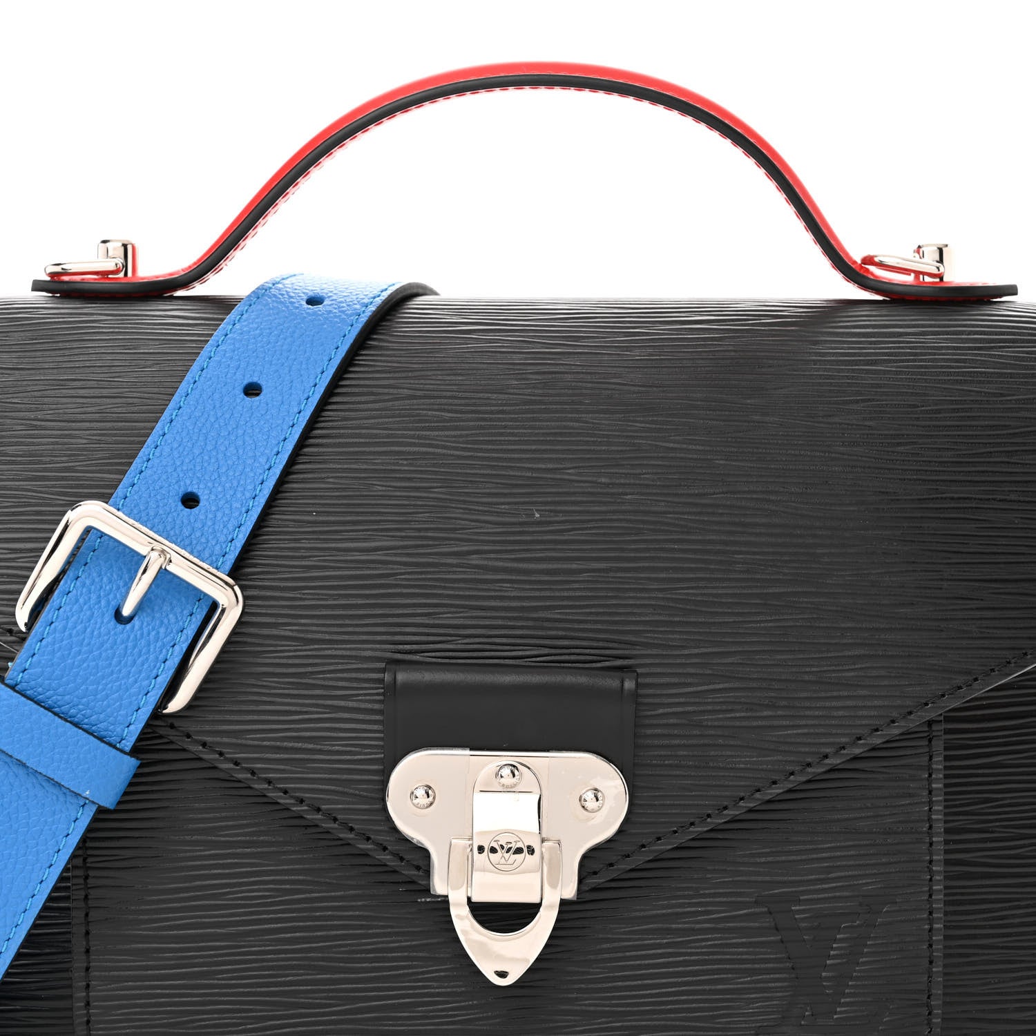 Louis Vuitton Epi Neo Monceau Black Coquelicot 7 of 12