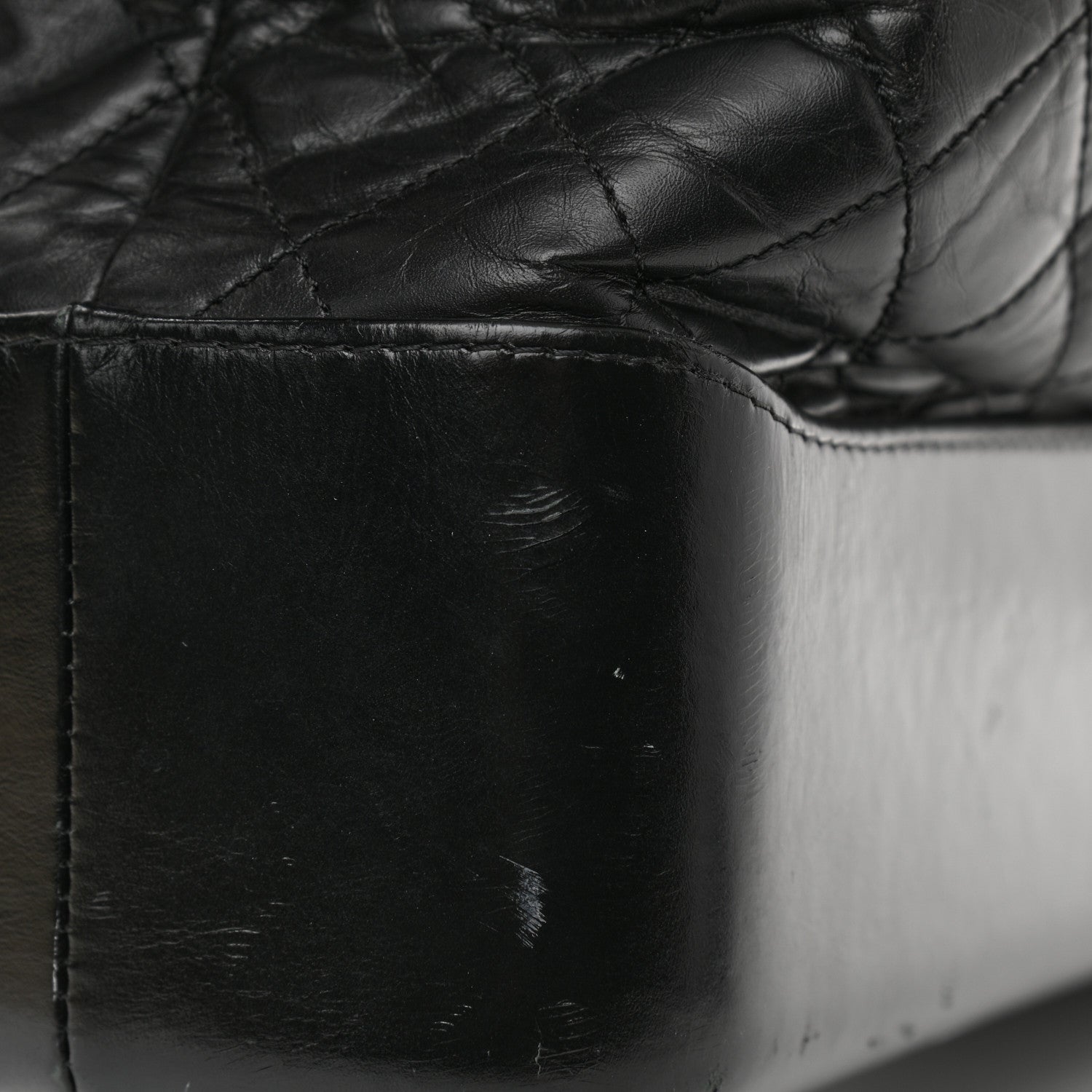 Chanel Aged Calfskin Quilted Maxi Gabrielle Hobo Black 15 of 18