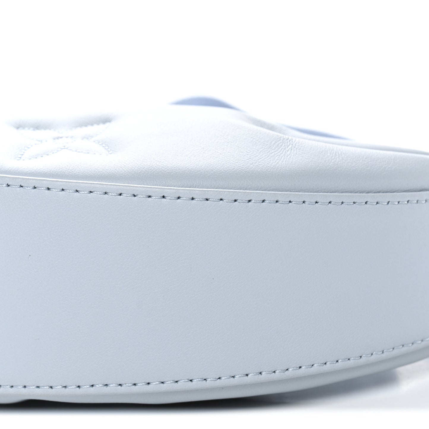 Calfskin Bubblegram Over The Moon Ice Blue