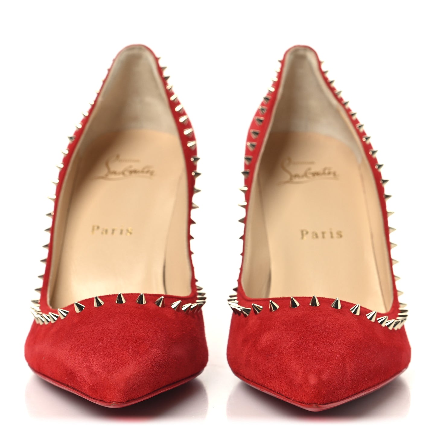 Veau Velours Anjalina 85 Pumps 38 Loubi