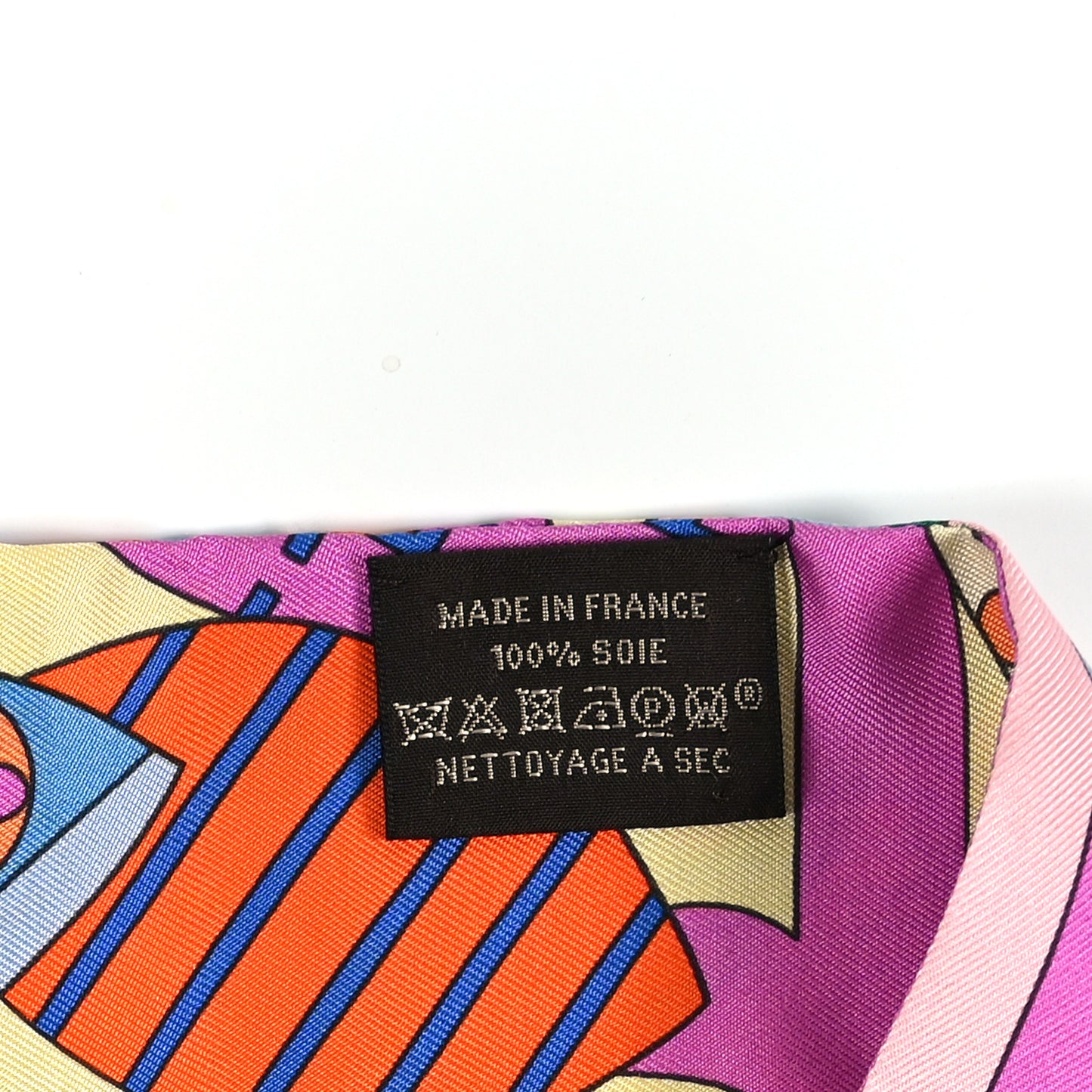 Silk Les Murmures de la Foret Twilly Vert Cyclamen Multicolor