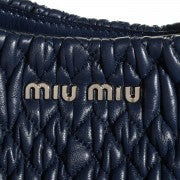 Miu Miu Nappa Matelasse Tote Bleuette 8 of 16