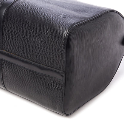 Louis Vuitton Epi Keepall 45 Black 5 of 13