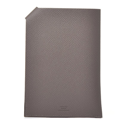 Hermes Epsom Tarmac PM Passport Holder Gris Tarmac 1 of 7