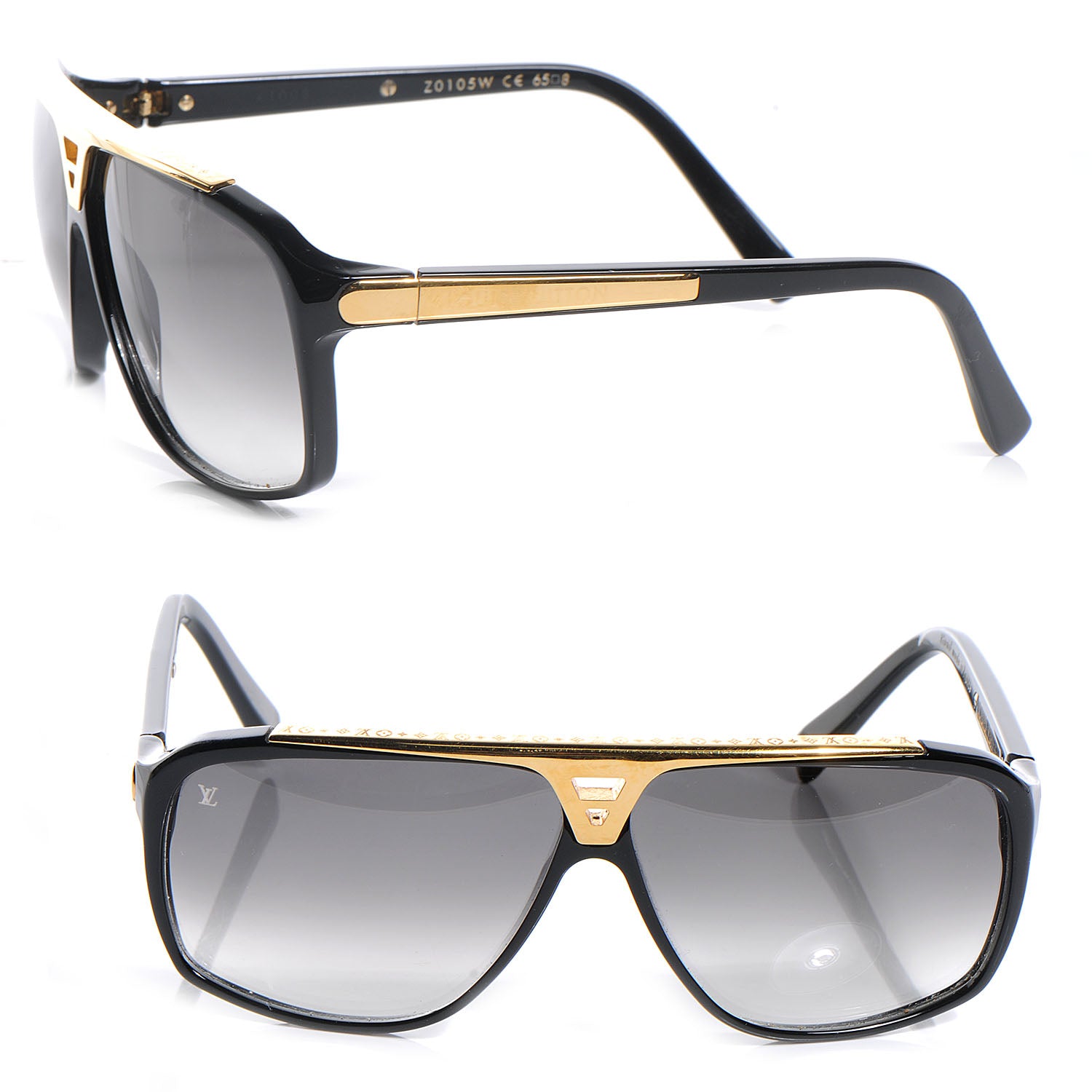 Louis Vuitton Evidence Sunglasses Black 1 of 5