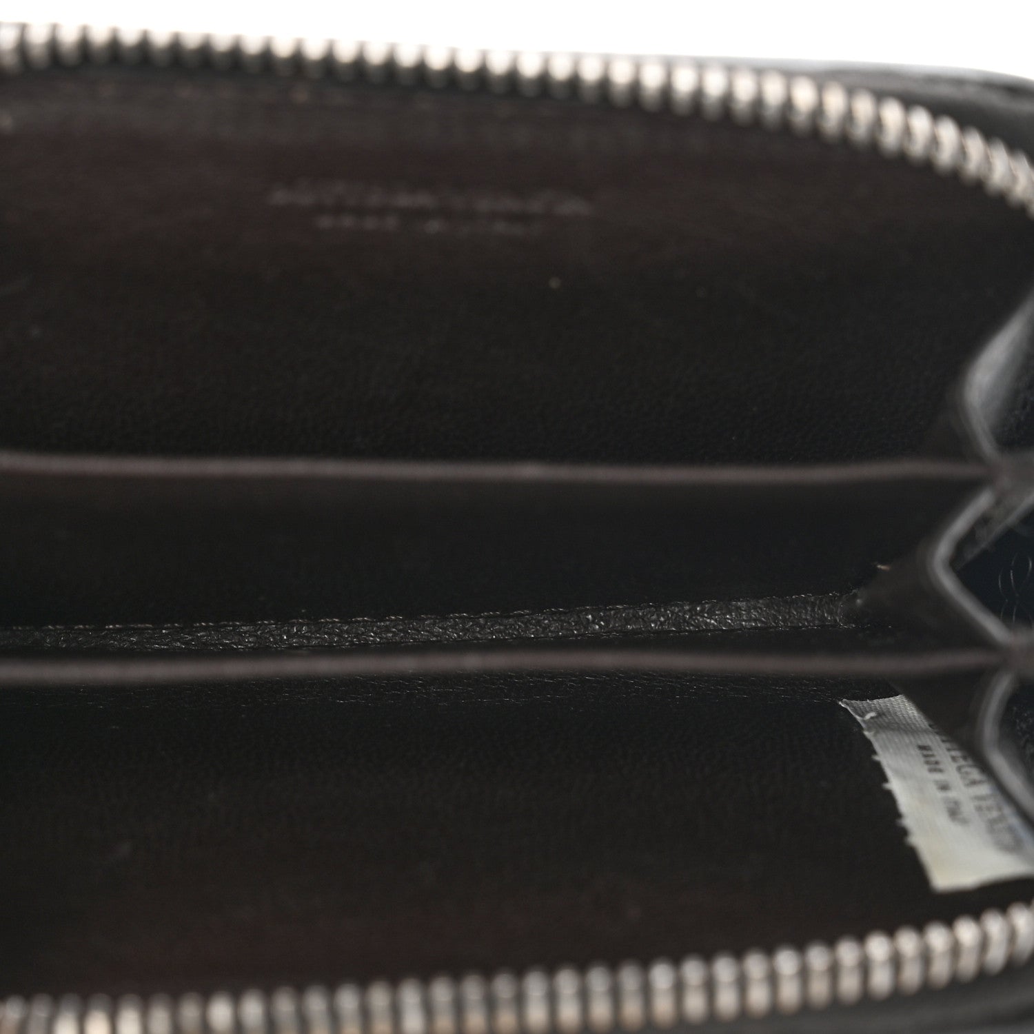 Bottega Veneta Nappa Intrecciato Zip Around Coin Purse Ebano 5 of 8