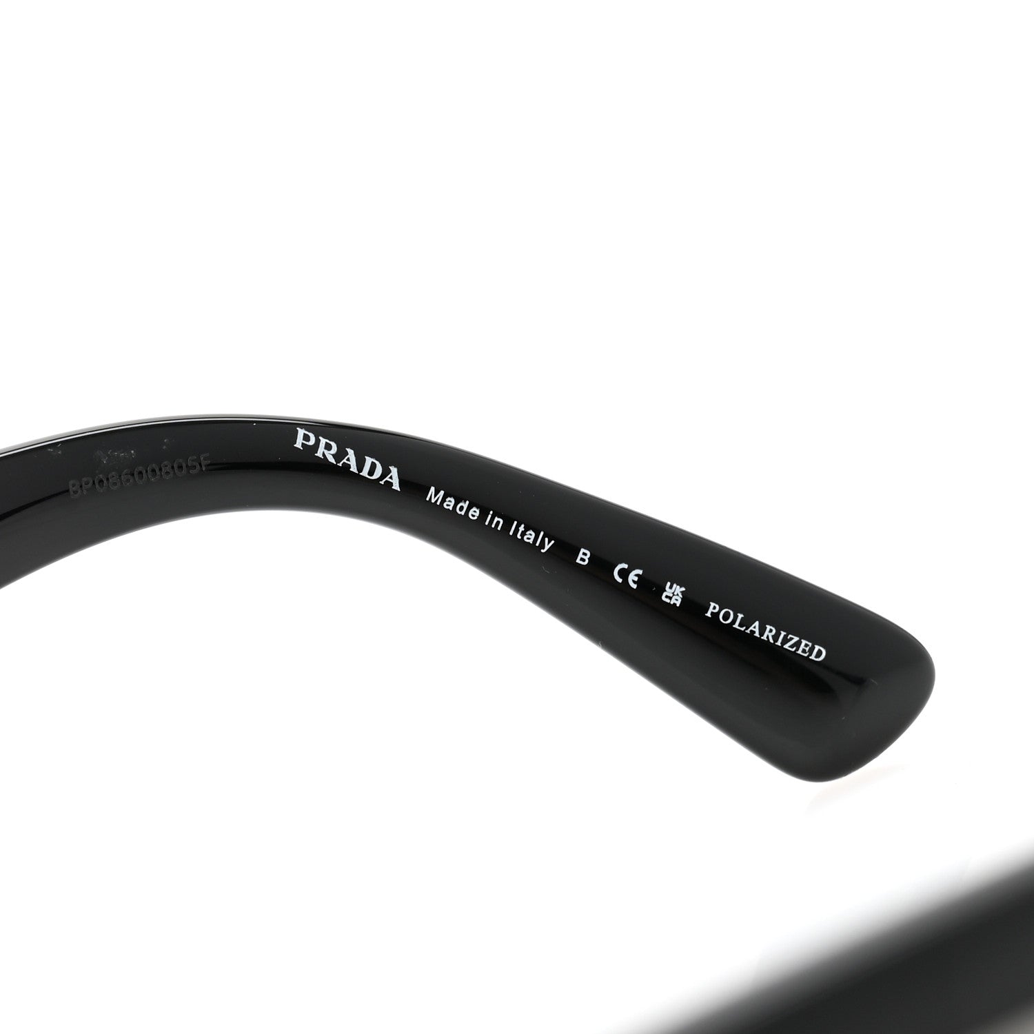 Prada Acetate Sunglasses SPR 25Z Black 6 of 7