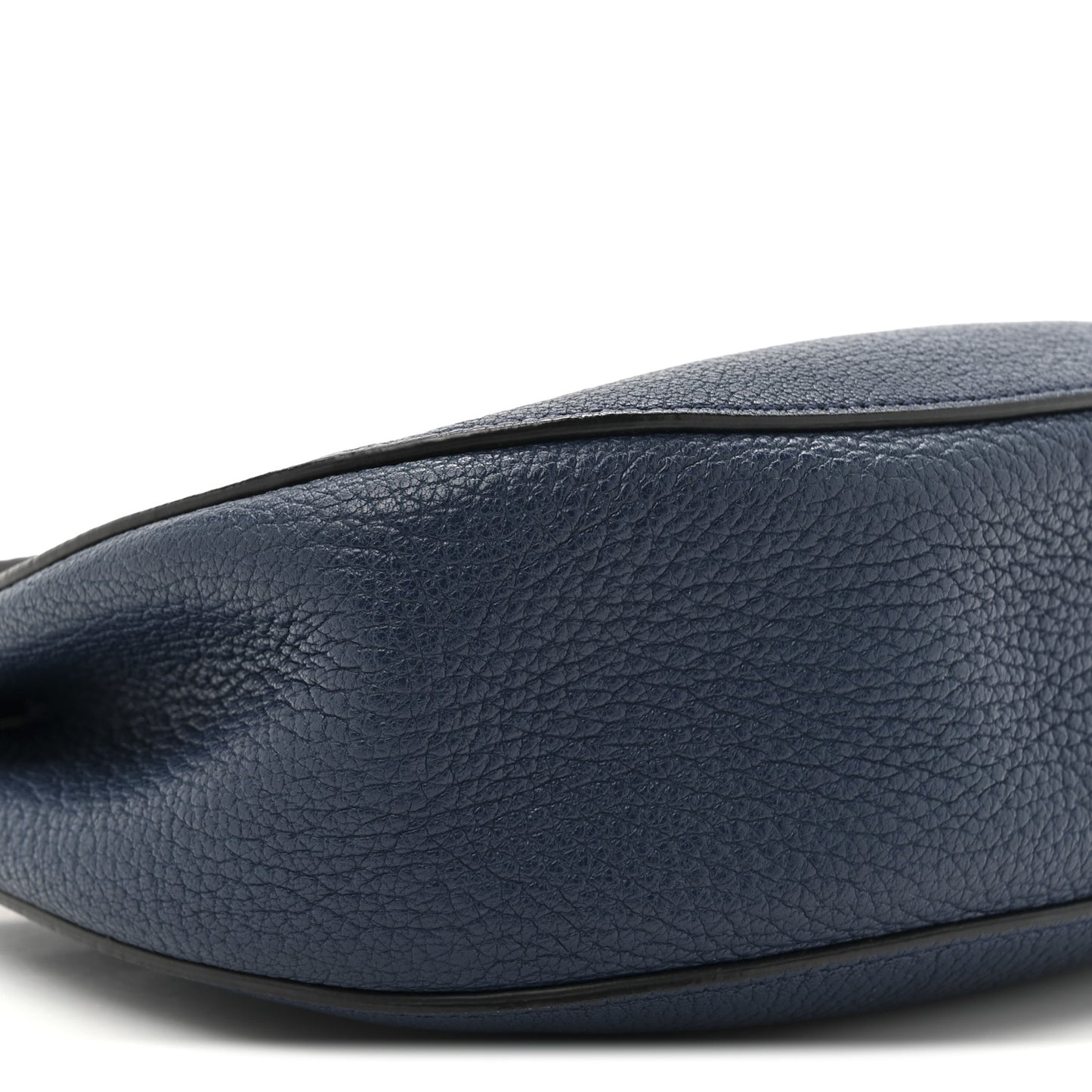 Grained Lambskin Drew Shoulder Bag Factory Blue