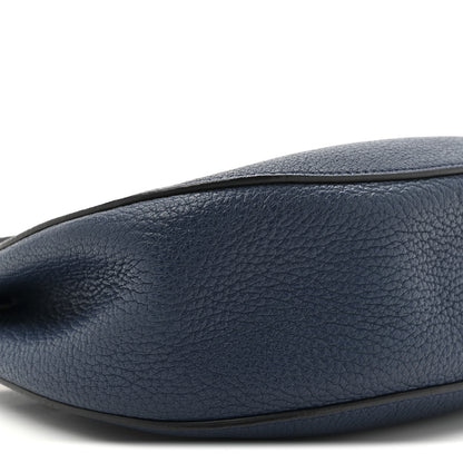 Chloe Grained Lambskin Drew Shoulder Bag Factory Blue 10 of 11