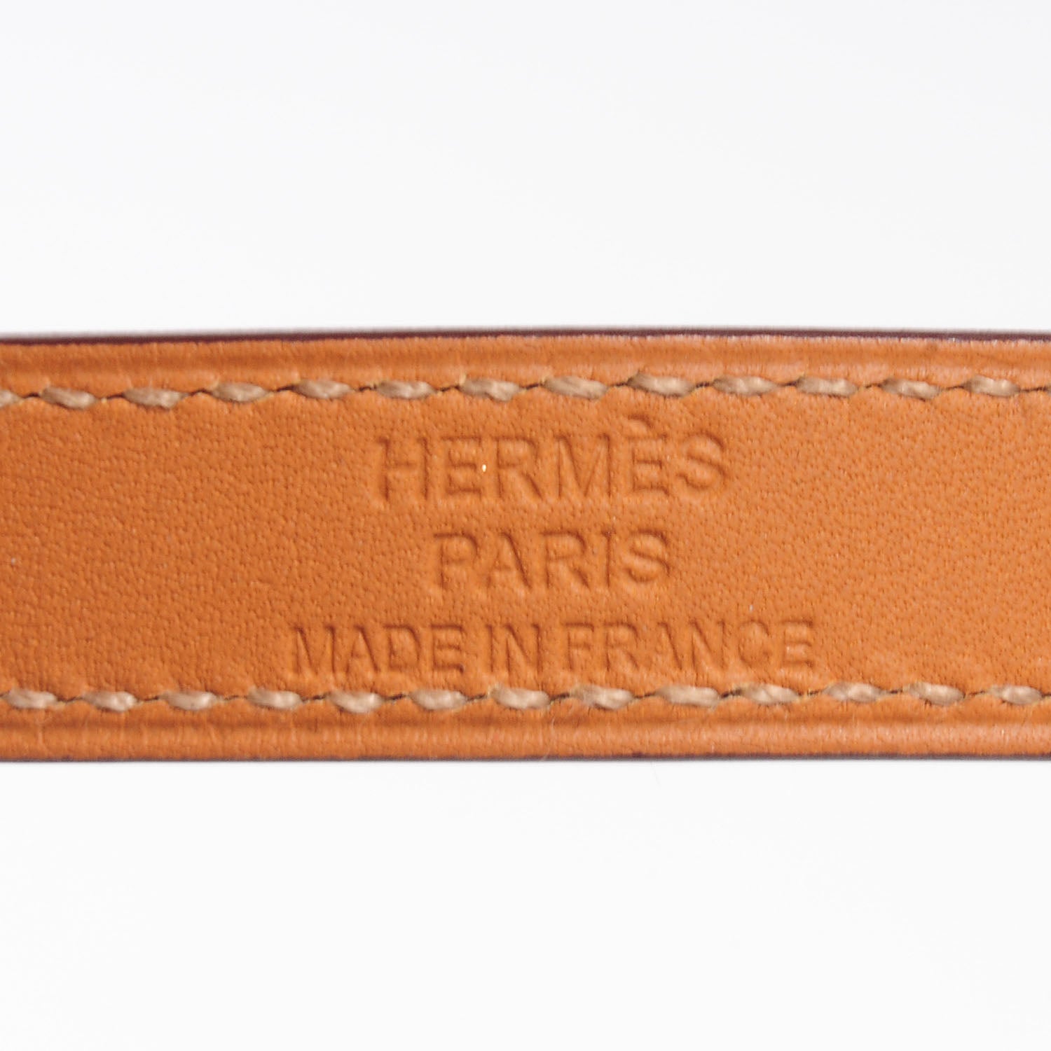 Hermes Epsom Kelly Double Tour Bracelet M Crocus Purple 5 of 7