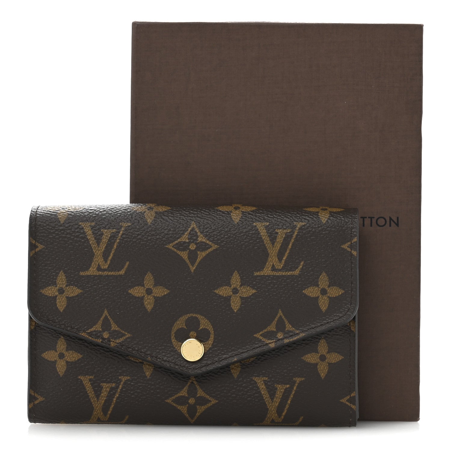 Louis Vuitton Monogram Sarah Compact Wallet 11 of 11