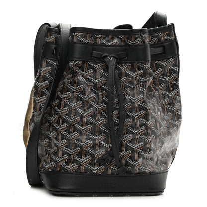 Goyard Goyardine Petit Flot Bucket Bag PM Black 1 of 11