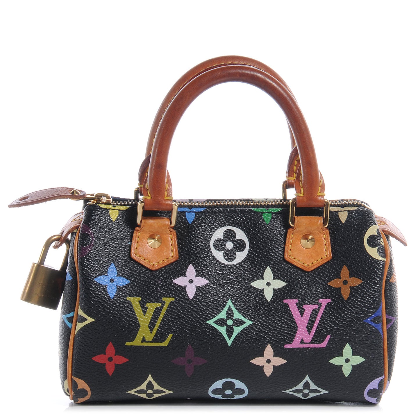 Monogram Multicolor Mini Sac HL Speedy Black