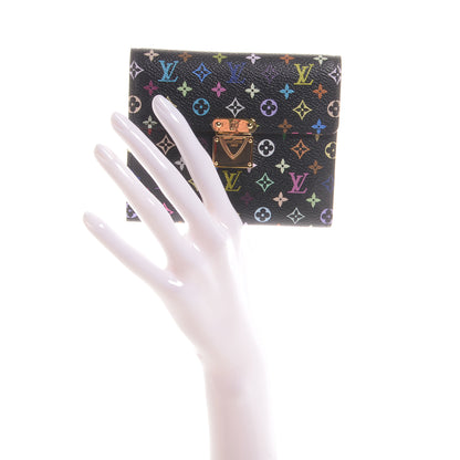 Louis Vuitton Monogram Multicolor Koala Wallet Black 2 of 7