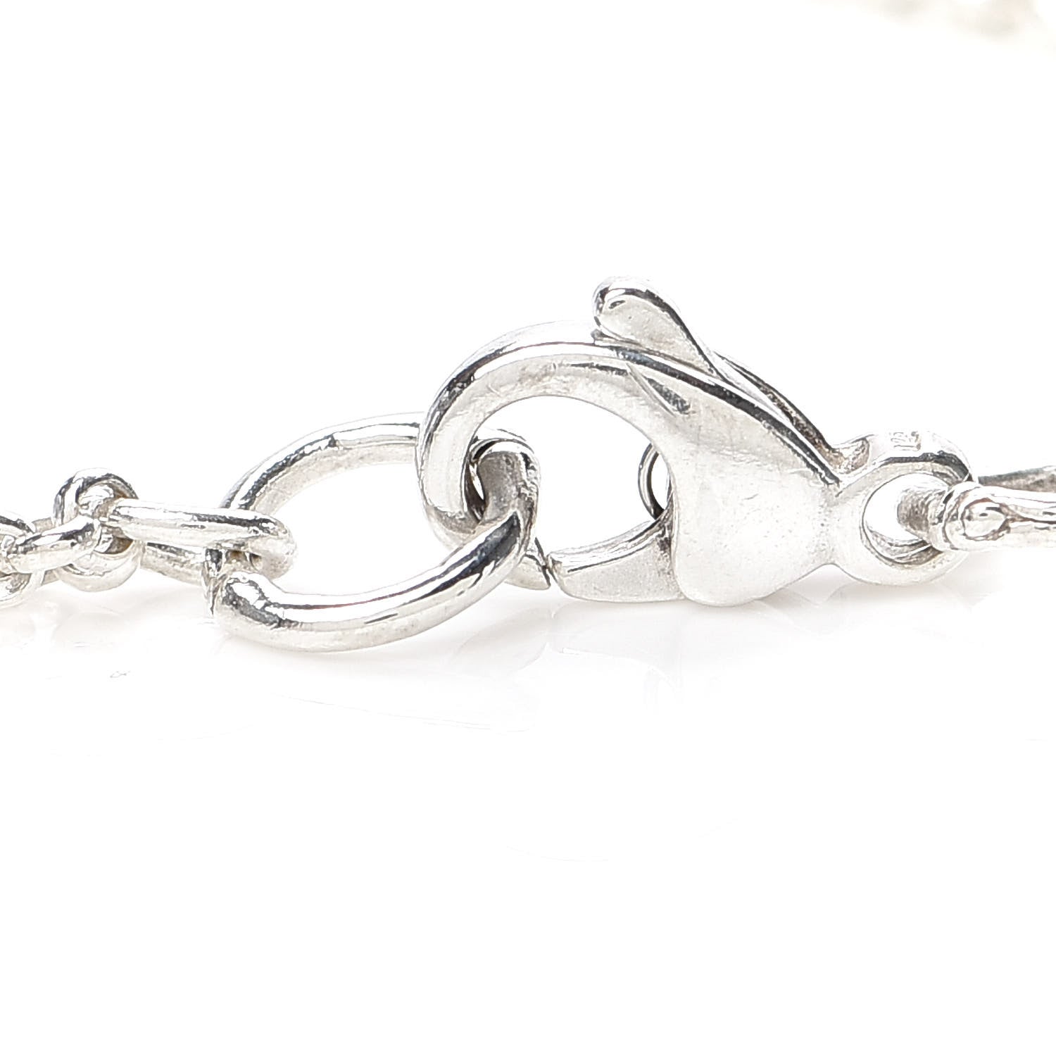 John Hardy Sterling Silver Bamboo Interlocking Hearts Bracelet 4 of 6