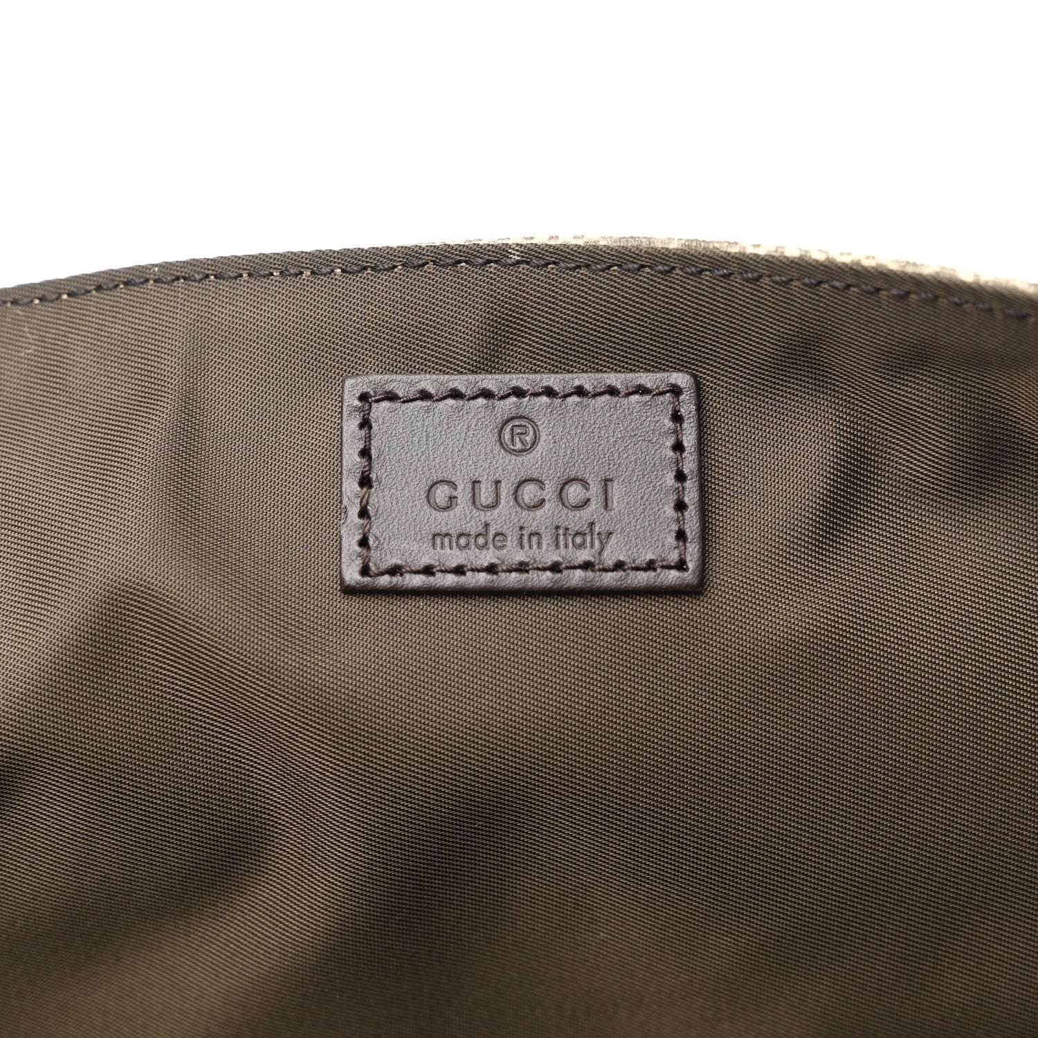 Gucci GG Plus Monogram Messenger Diaper Bag Dark Brown 7 of 11