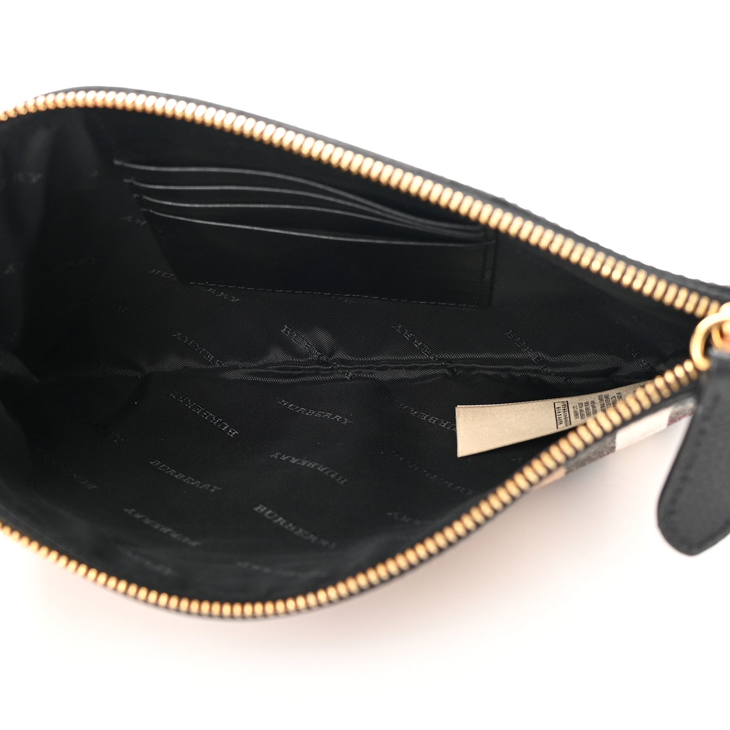 House Check Derby Peyton Crossbody Clutch Bag Black