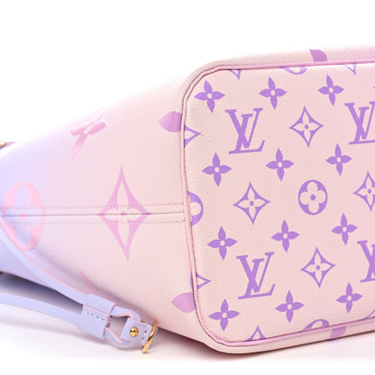 Louis Vuitton Monogram Giant Spring In The City Neverfull MM Sunrise Pastel 9 of 10