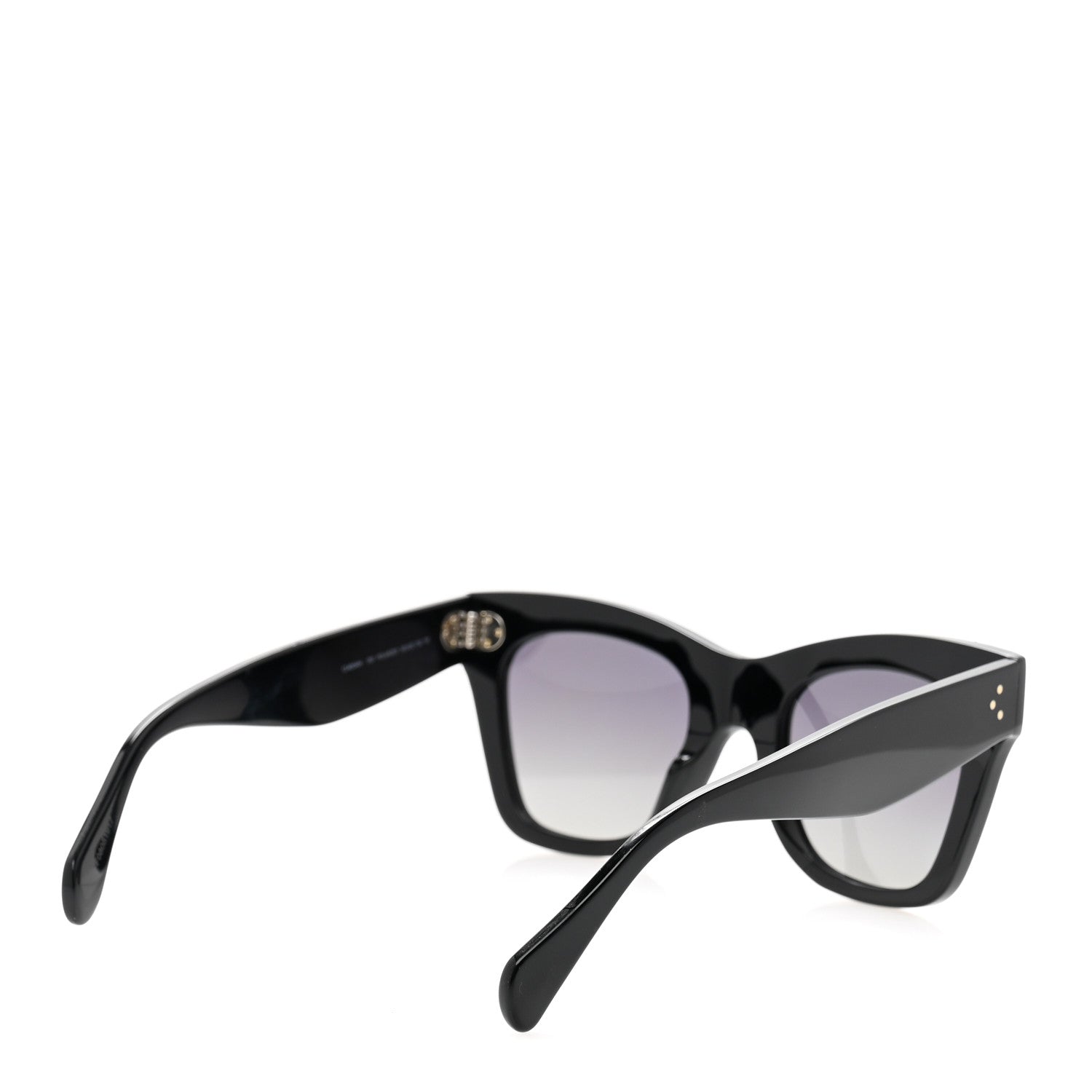 Celine Polarized Sunglasses CL4004IN Black 4 of 8