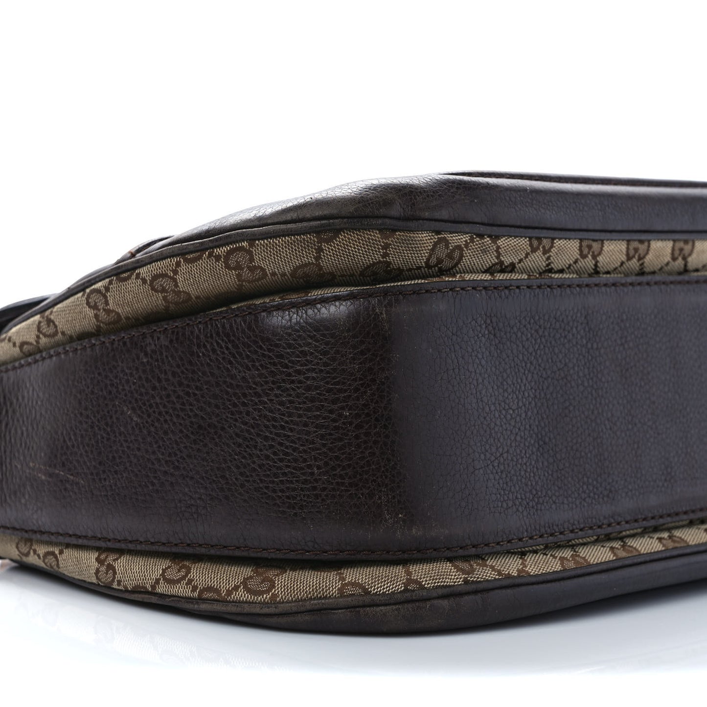 Monogram Large New Bamboo Top Handle Bag Brown