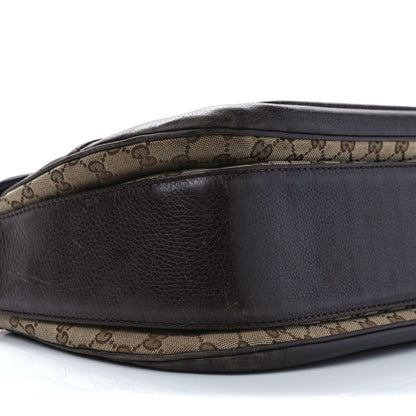 Gucci Monogram Large New Bamboo Top Handle Bag Brown 7 of 11