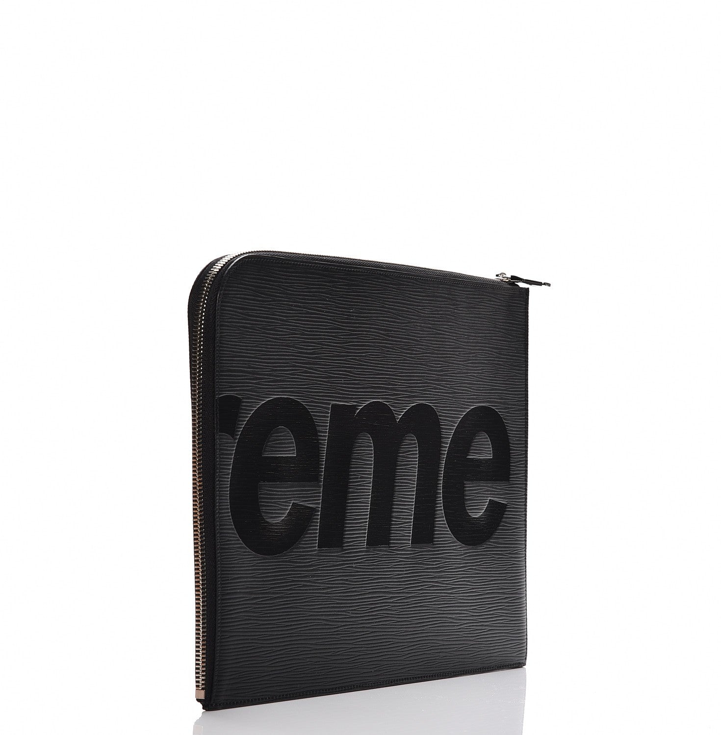 Louis Vuitton X SUPREME Epi Pochette Jour GM Black 3 of 8