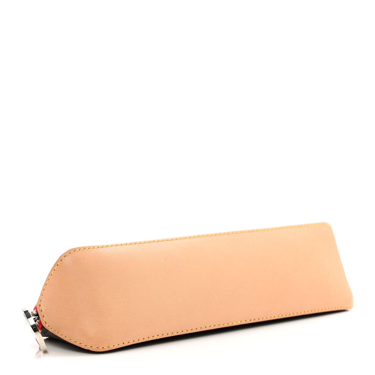 Monogram Elizabeth Pencil Pouch Red