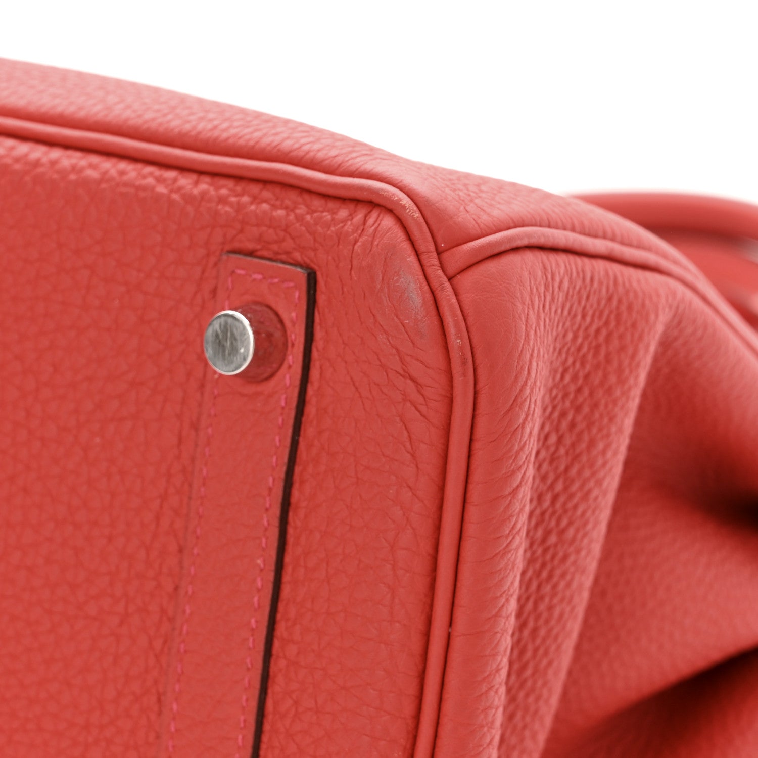 Hermes Togo Birkin 30 Rouge Casaque 11 of 21
